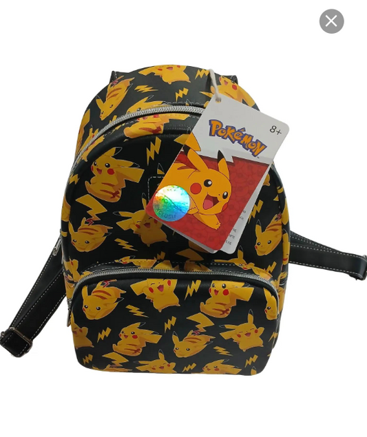 Pokémon Pikachu Leather Backpack