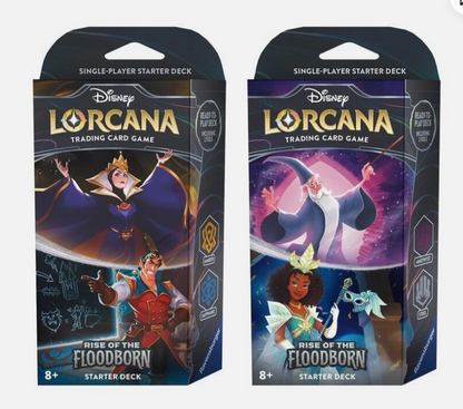 Ravensburger Disney Lorcana TCG: Rise of The Floodborn  Amethyst & Steel