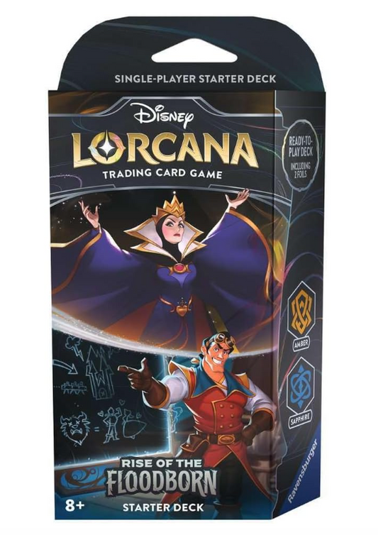 Ravensburger Disney Lorcana TCG: Rise of The Floodborn  Amethyst & Steel